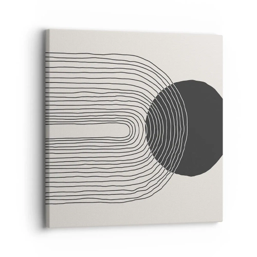 Canvas picture - Trembling and Certainty - 30x30 cm