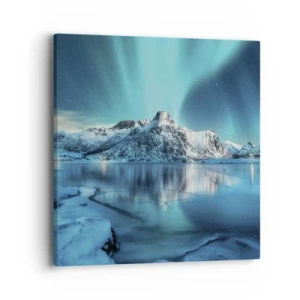 Canvas picture - The Night of Light - 40x40 cm