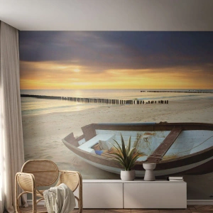 Self-Adhesive Photo Wallpaper Deluxe Sticker - The Most Beautiful Beaches  - Landscape, Sea, Beach - 150x105 cm