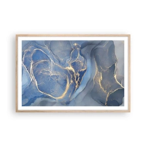 Poster in light oak frame - Gold Dust - 91x61 cm