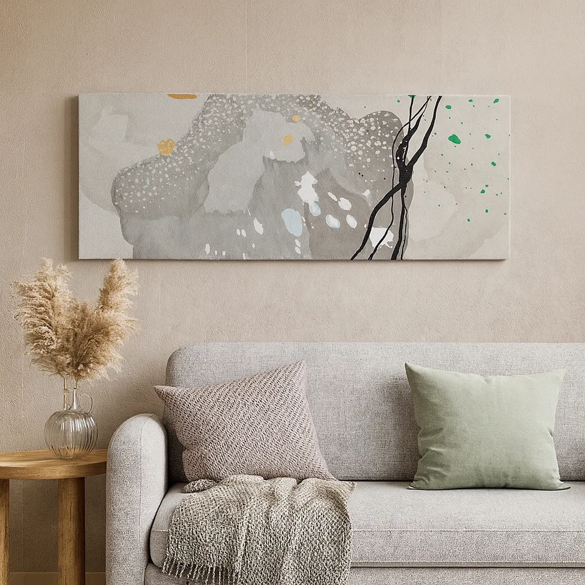 Canvas picture - Organic Composition  - 30x30 cm