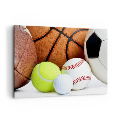 Canvas picture - Football Unites Us - 100x70 cm