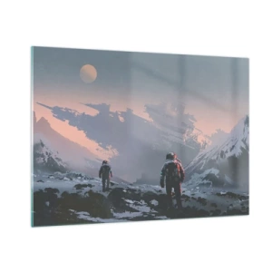 Glass picture - Under an Unknown Star - 100x70 cm