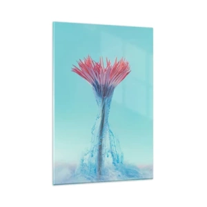 Glass picture - In a Lively Embrace - 80x120 cm