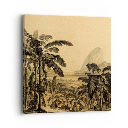 Canvas picture - In Colonial Character - 40x40 cm