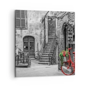 Canvas picture - Tuscan Alley - 60x60 cm