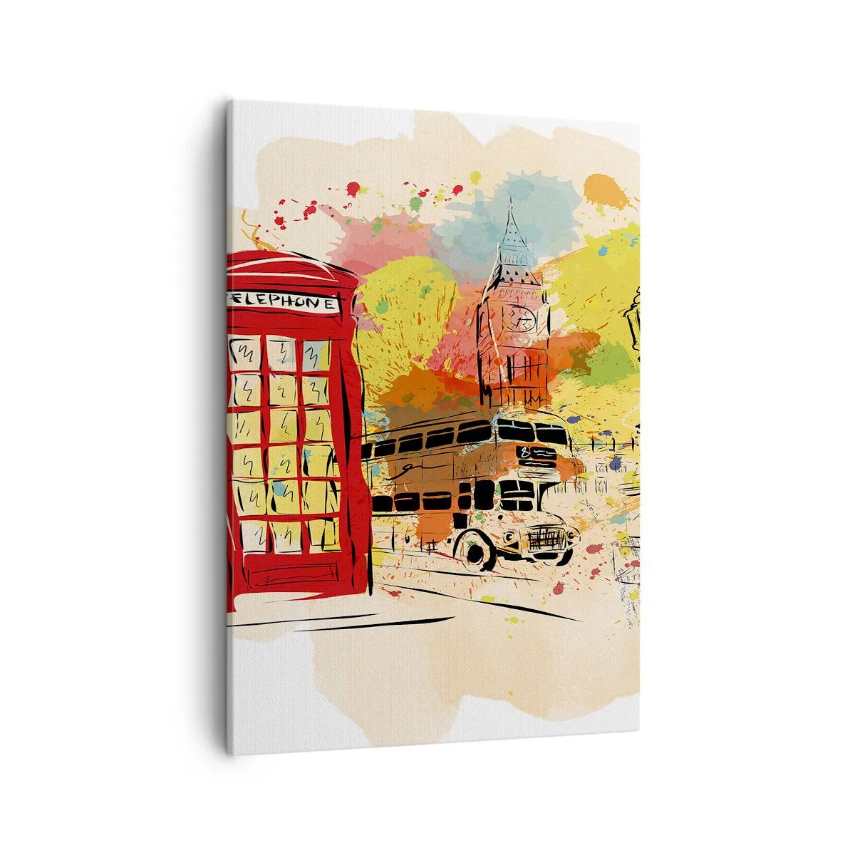Canvas picture - City of Diversity - 50x70 cm