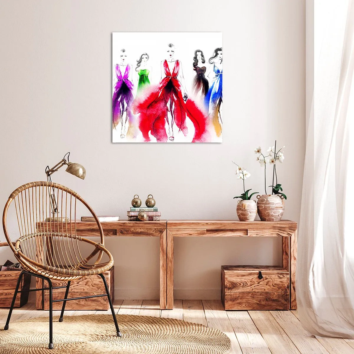 Canvas picture - Vogue in Vogue - 50x50 cm