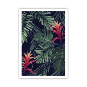 Poster - Burn in Green - 70x100 cm