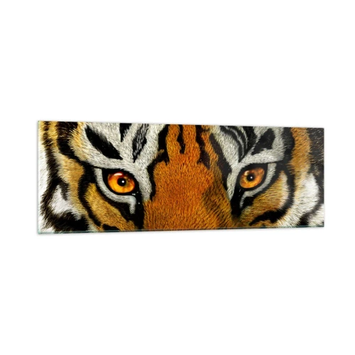 Glass picture - Fearsome and Beautiful - 90x30 cm