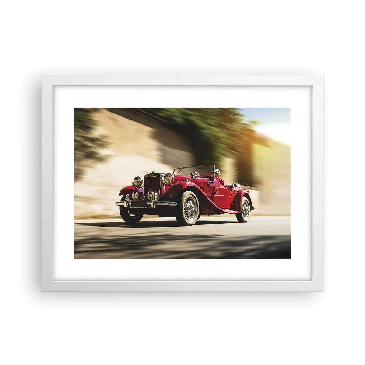 Poster in white frmae - More Beautiful than Nike of Samothrace - 40x30 cm