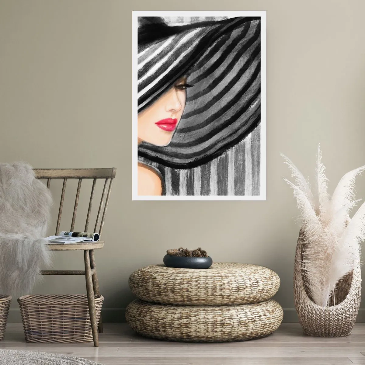 Poster - Where Can I Find You? - 50x70 cm