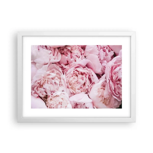 Poster in white frmae - Cuddly and Fragrant - 40x30 cm