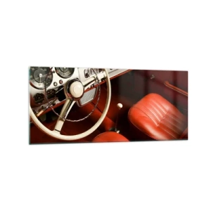 Glass picture - Luxury Vintage Style - 120x50 cm
