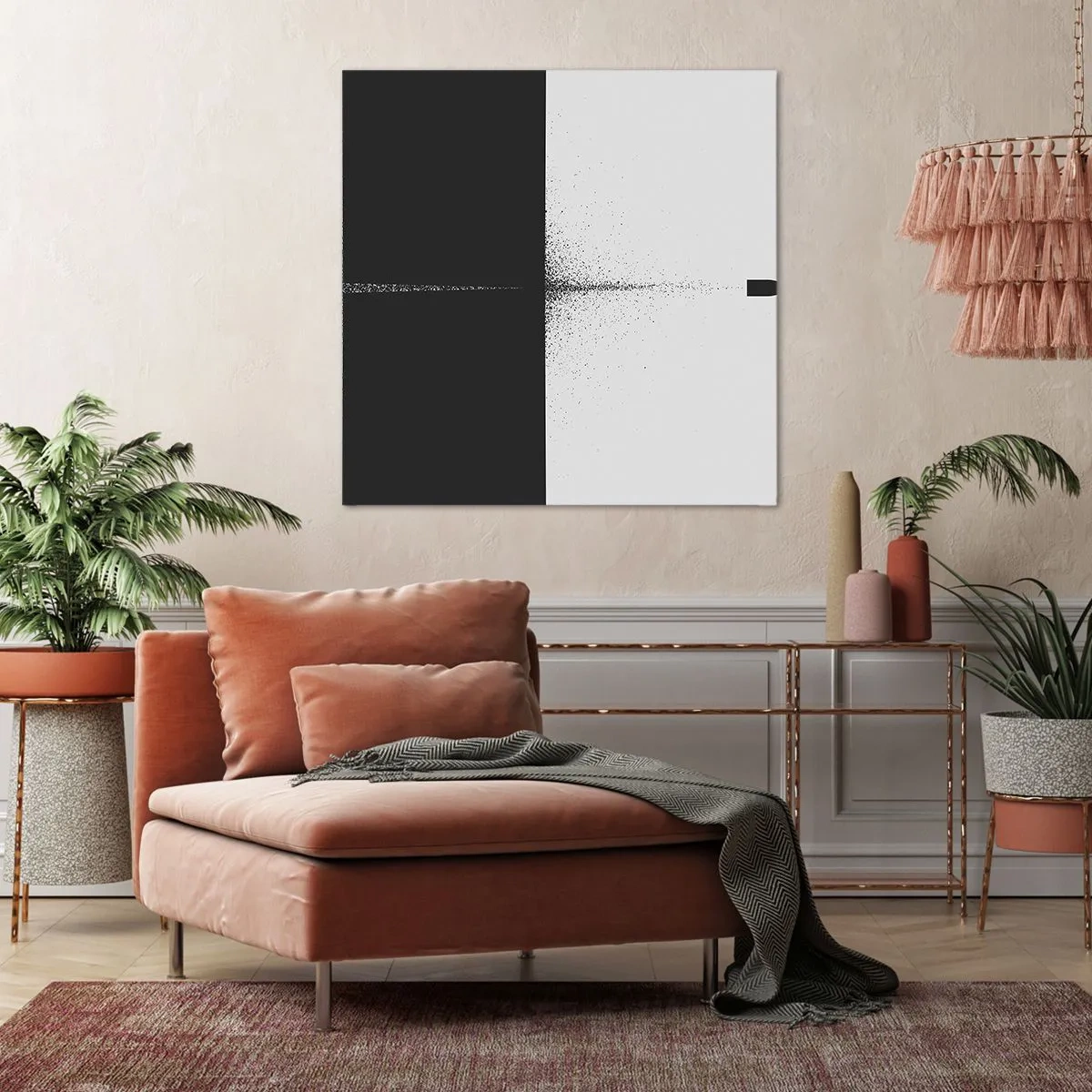 Canvas picture - Straight to the Point - 50x50 cm