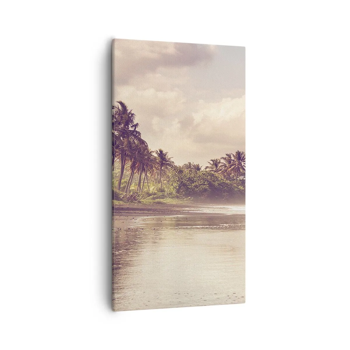 Canvas picture - Caress of the Waves - 55x100 cm