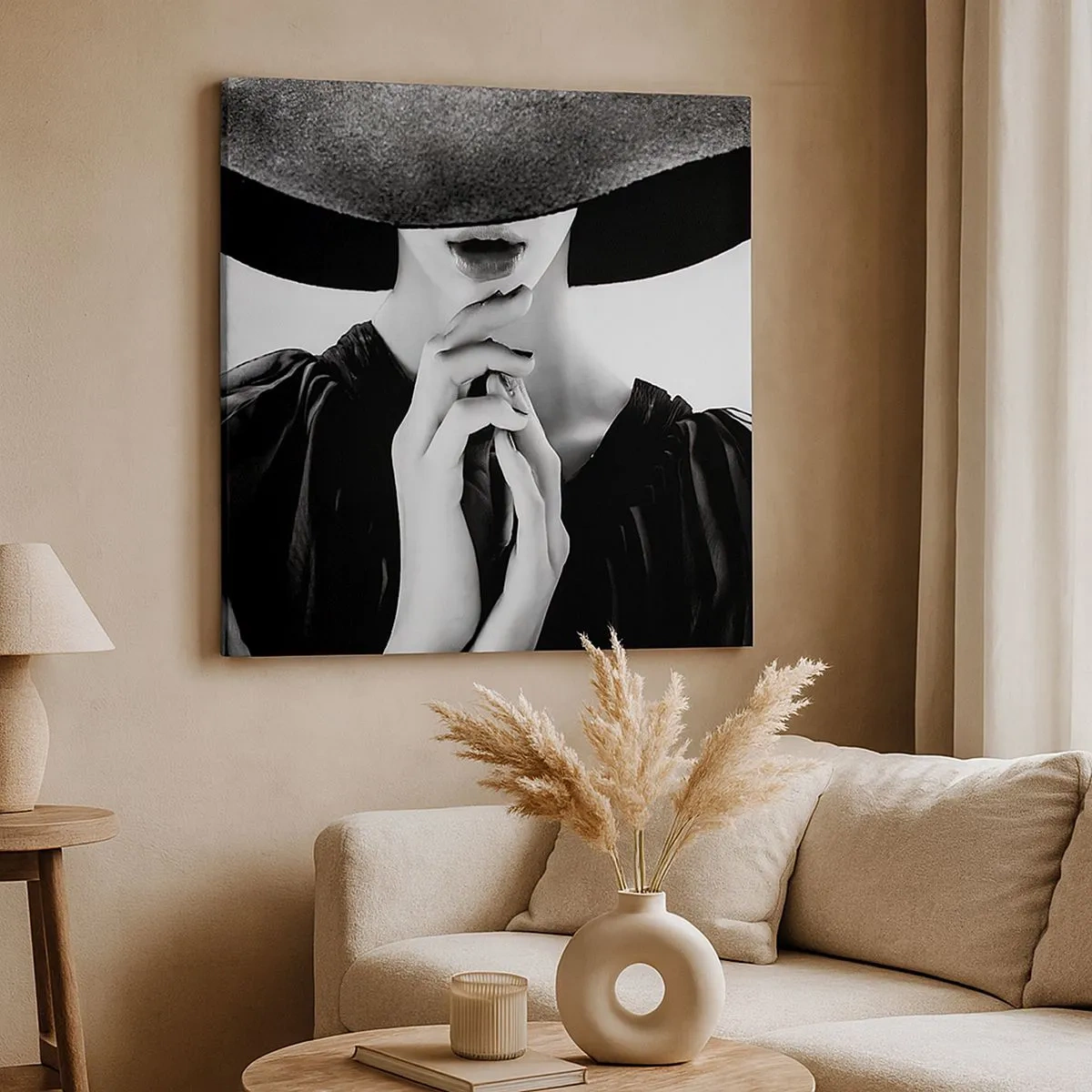 Canvas picture - Hidden Beauty - 30x30 cm