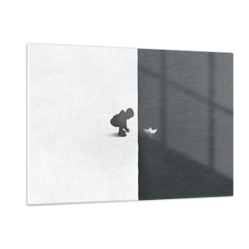 Glass picture - Big Voyage - 120x80 cm