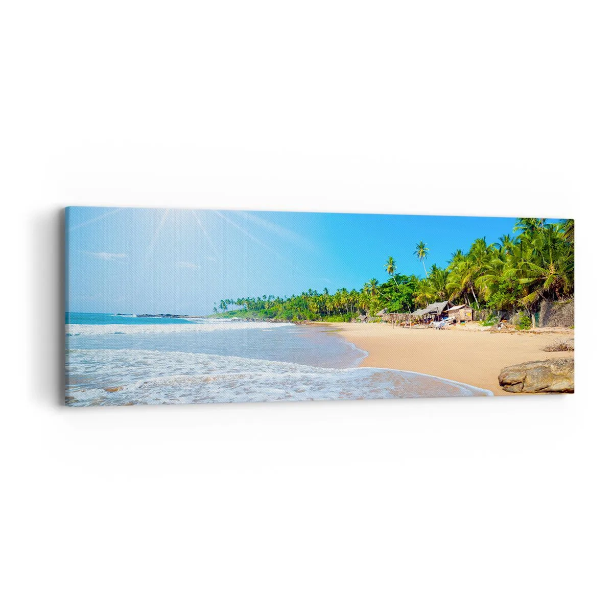 Canvas picture - Exotic Place for You - 90x30 cm