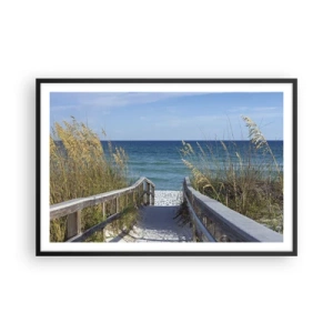 Poster in black frame - In the Sun, out in the Wind - 91x61 cm