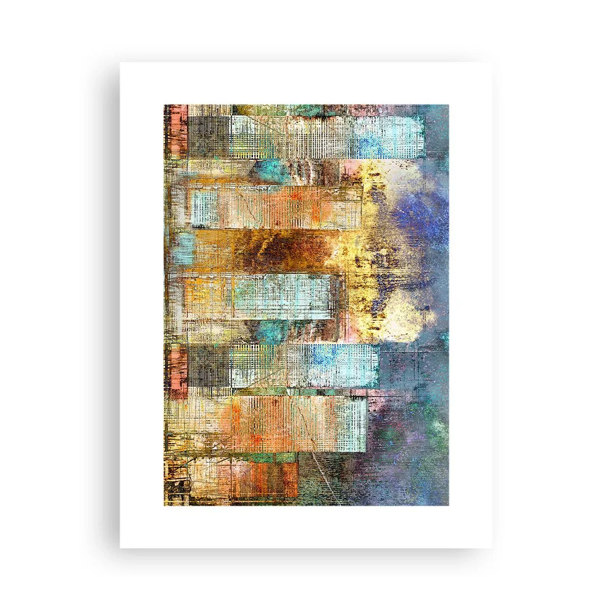 Poster - Sunny Metropolis - 30x40 cm