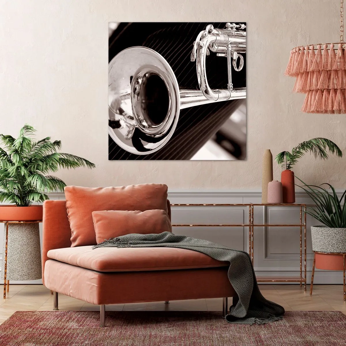 Canvas picture - Musical Journey to the 30-ies - 30x30 cm