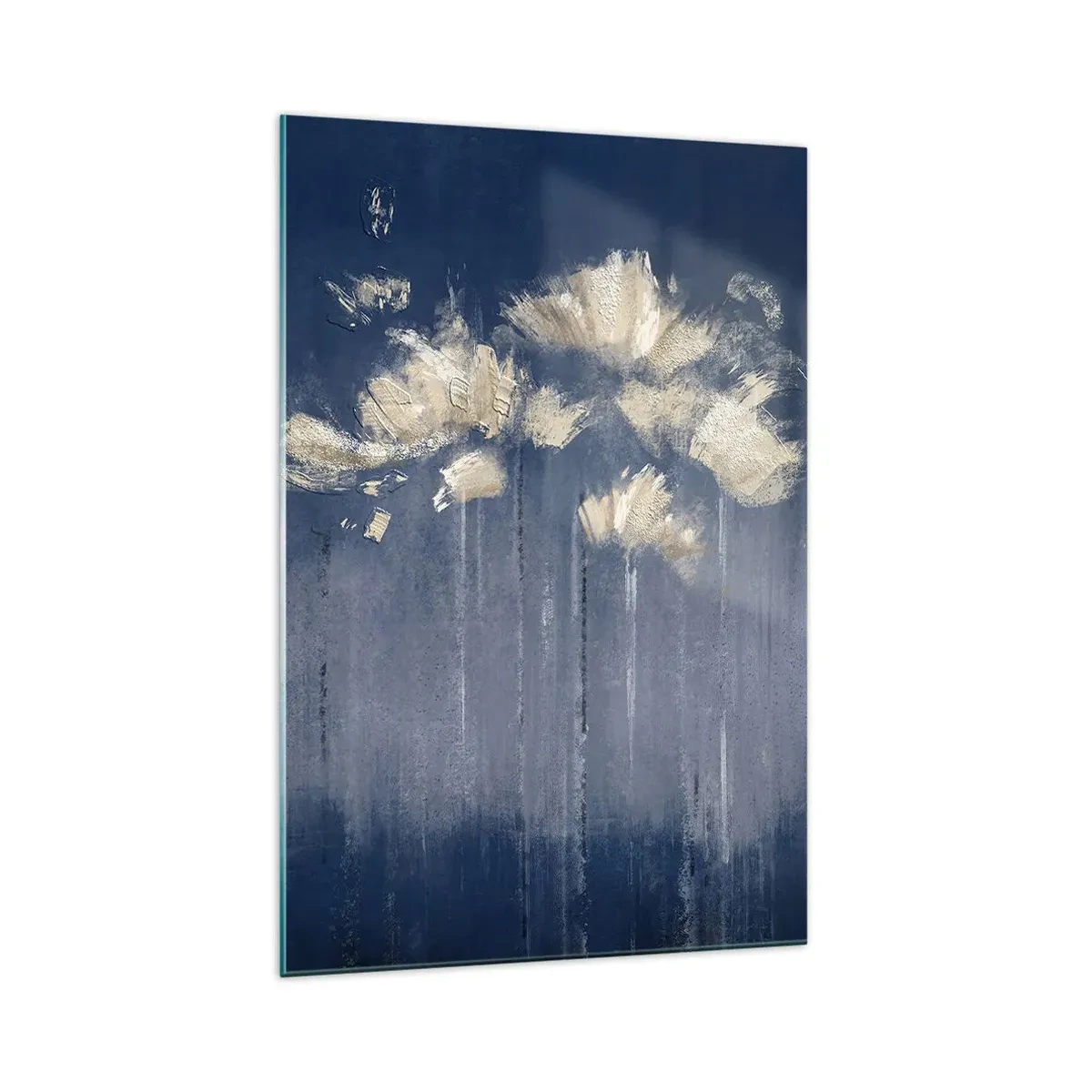 Glass picture - Like Flakes in the Wind - 70x100 cm