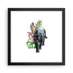 Poster in black frame - Wilderness of the Heart - 30x30 cm