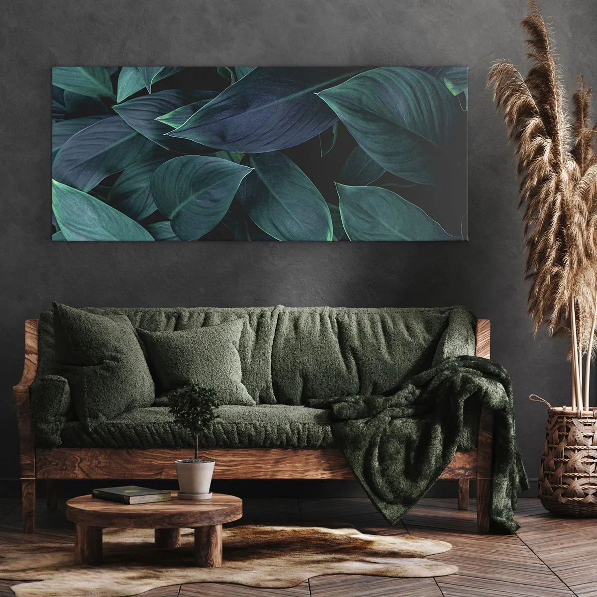 Canvas picture - The Green Itself - 120x50 cm