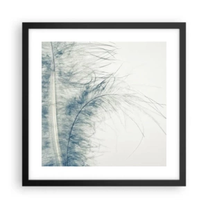 Poster in black frame - Whisper of Nature - 40x40 cm