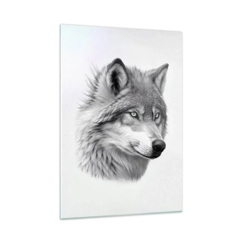 Glass picture - Alpha - Without a Doubt - 50x70 cm