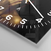 Clock face with numbers