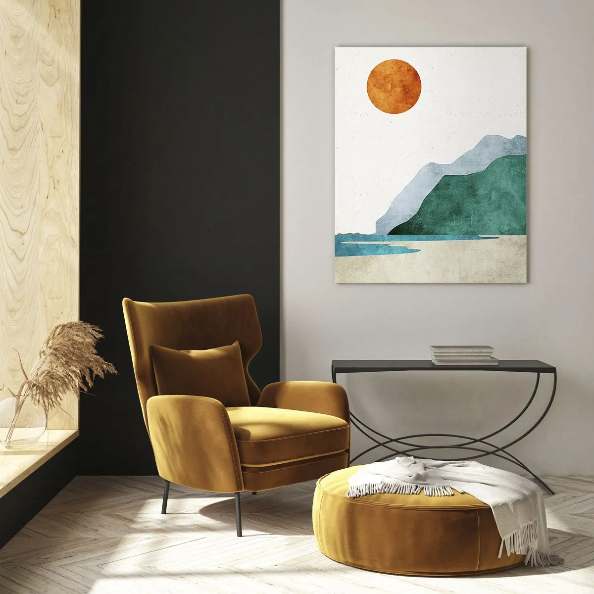 Glass picture - Proper Landscape - 50x70 cm