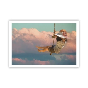 Poster - Fun in the Clouds - 91x61 cm