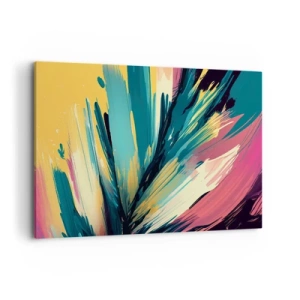 Canvas picture - Composition -Explosion of Joy - 120x80 cm