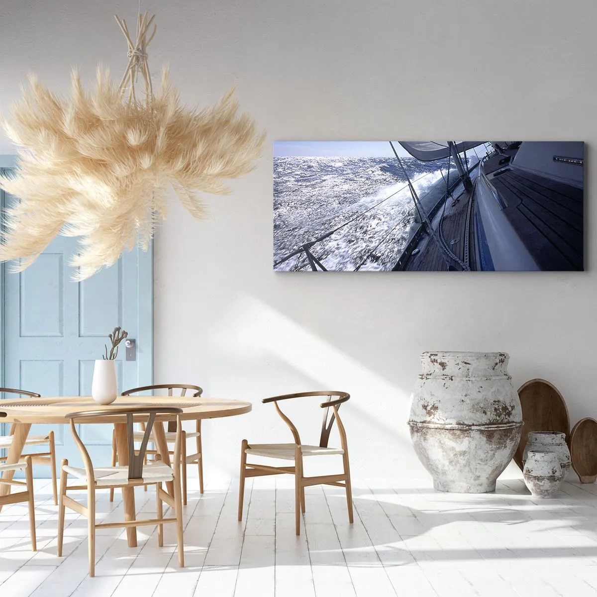 Canvas picture - I Know What Being a Bird Means - 160x50 cm