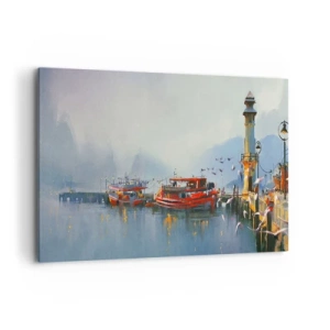 Canvas picture - At the End of the World - 120x80 cm