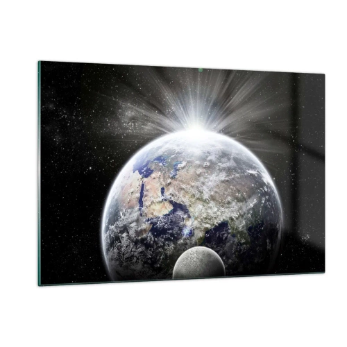 Glass picture - In Full Blaze - 120x80 cm