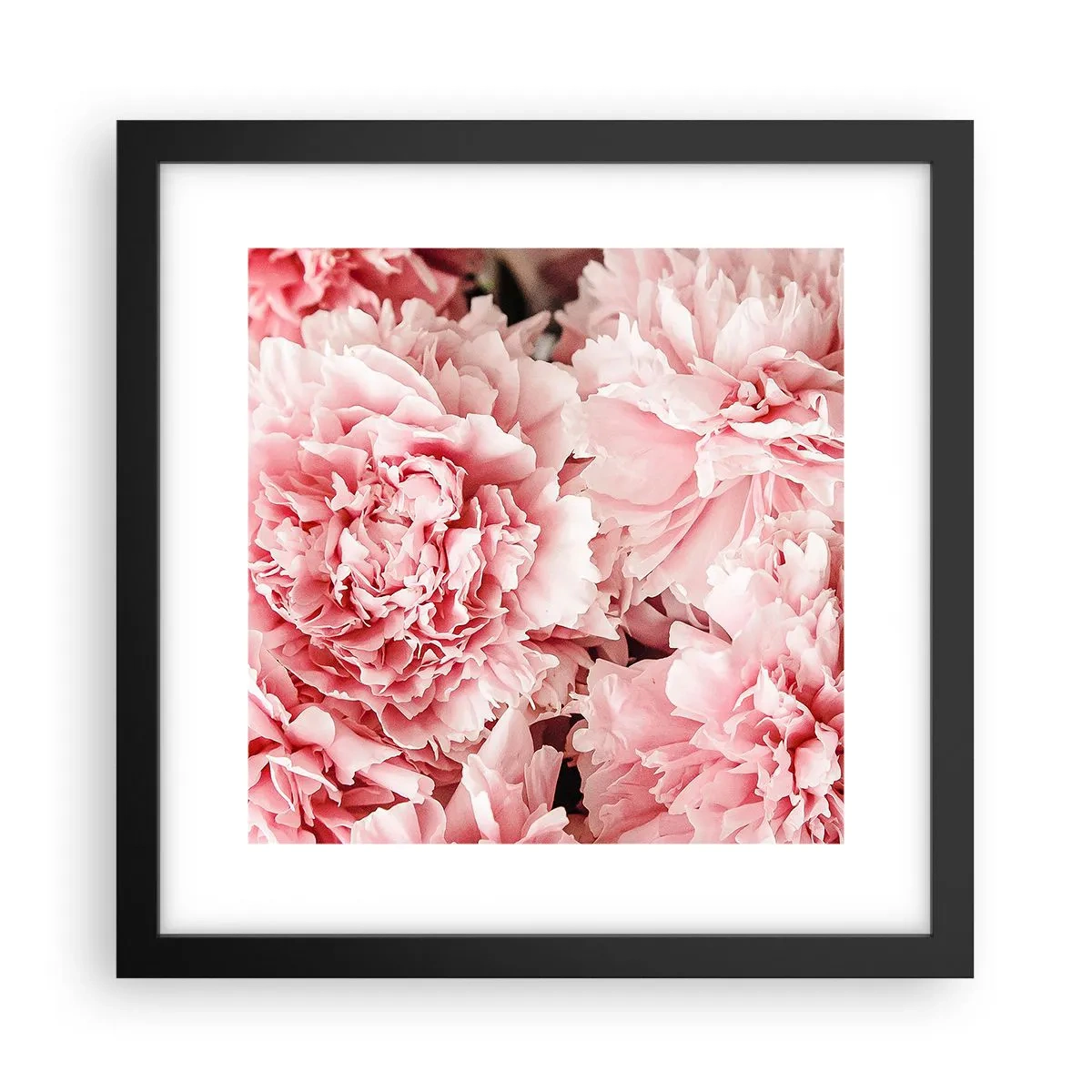 Poster in black frame - Pink Dreams - 30x30 cm