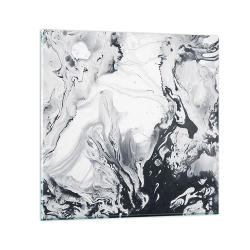 Glass picture - Earth's Interior - 70x70 cm