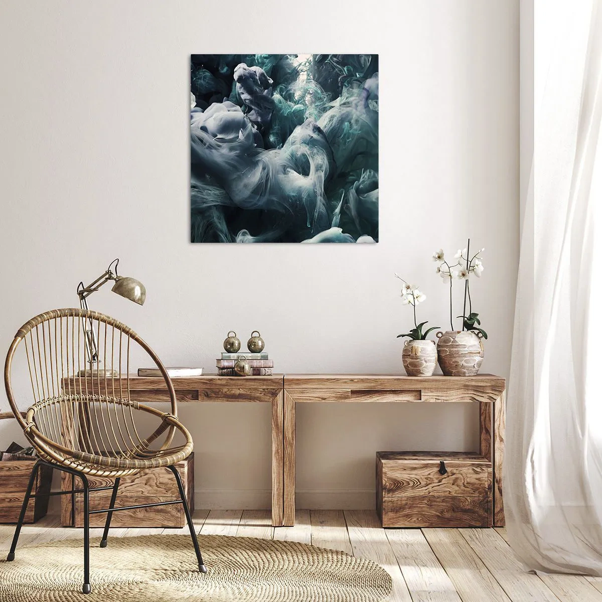 Canvas picture - Movement of Colour - 40x40 cm