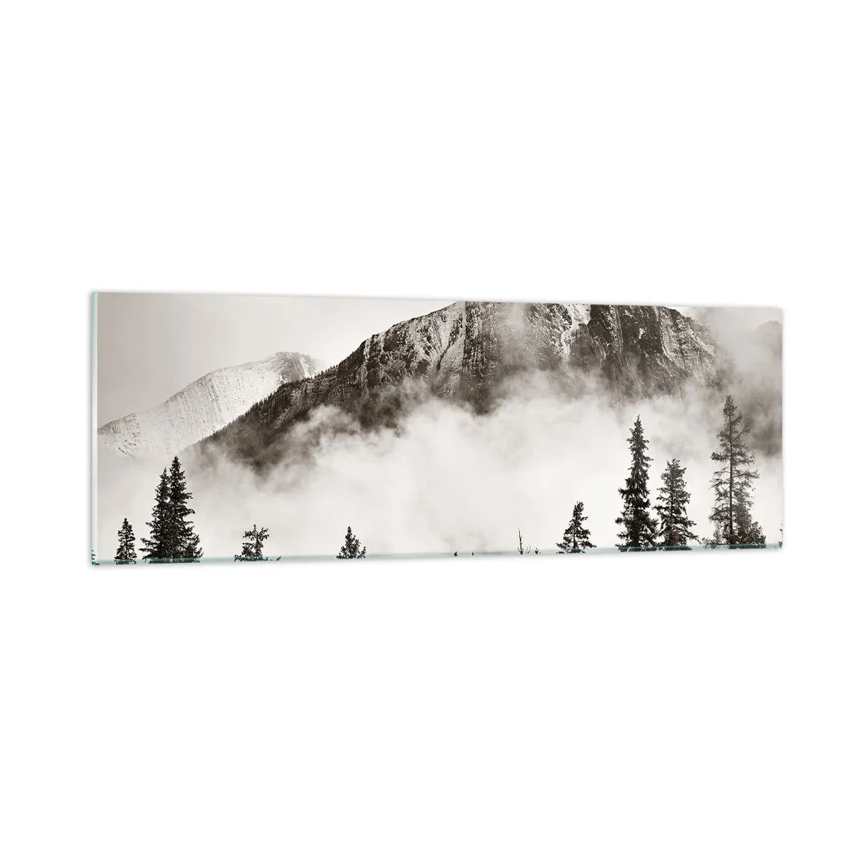 Glass picture - Granite Ruler - 90x30 cm