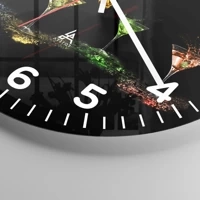 Clock face with numbers