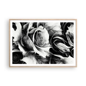 Poster in light oak frame - Always Queen - 100x70 cm