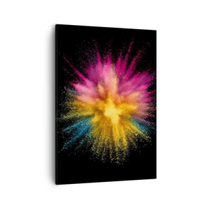 Canvas picture - Birth of Colours - 50x70 cm