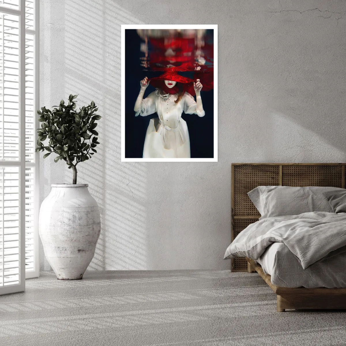 Poster - Mysterious Woman - 61x91 cm