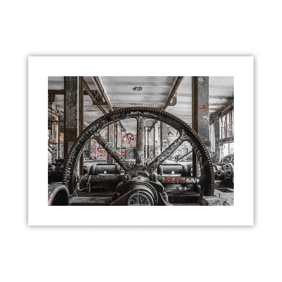 Poster - Secret Life of a Factory - 40x30 cm
