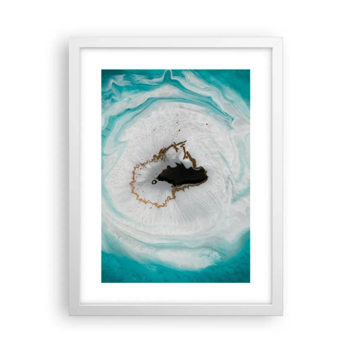 Poster in white frmae - Into de Deep - 30x40 cm