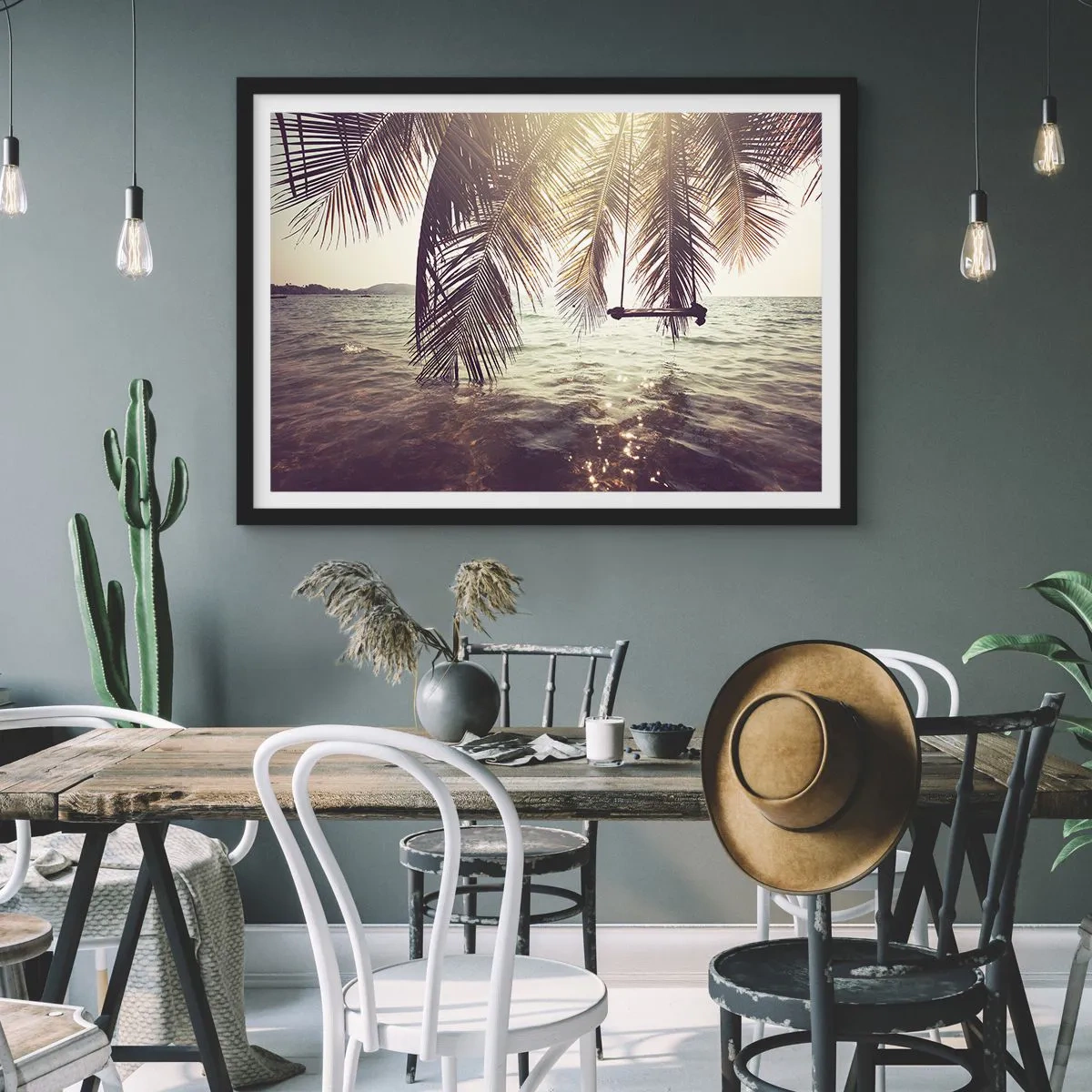 Poster in black frame - You Can Dream as Much as You Wish - 91x61 cm