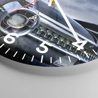 Clock face with numbers